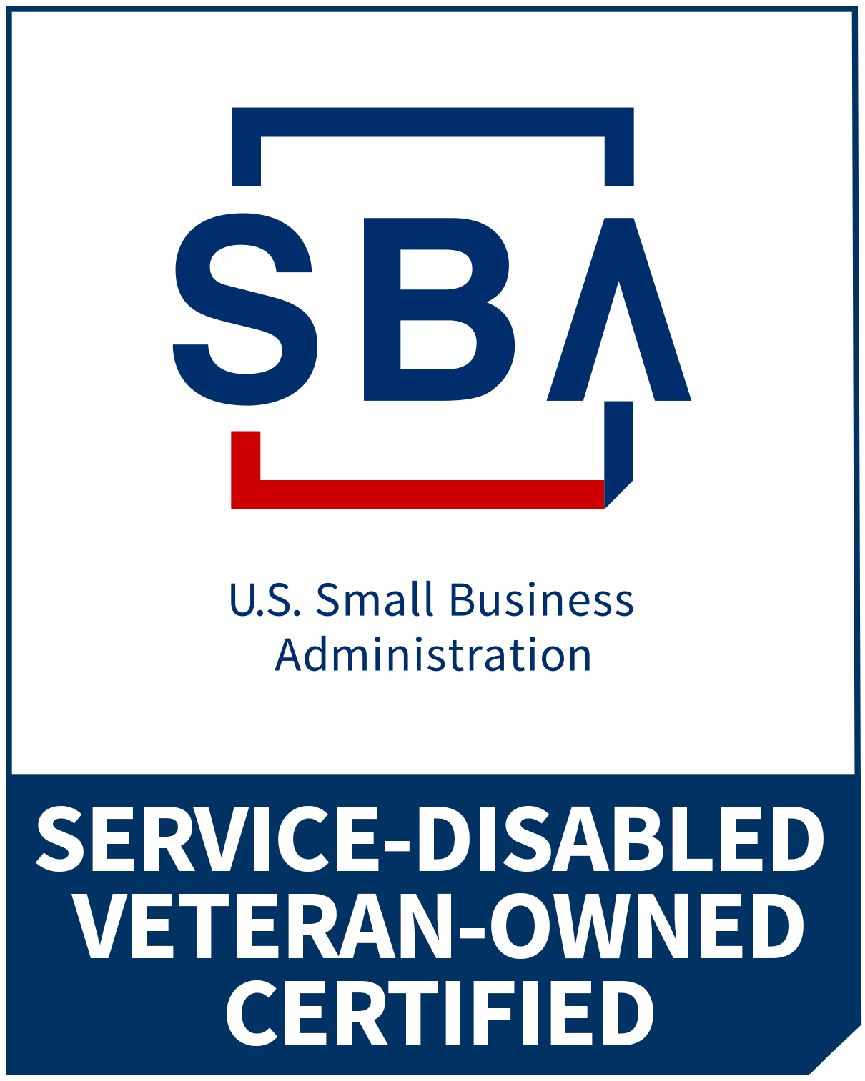 SBA Service-Disabled Veteran Owned Small Business Certified